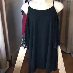 Lace Cold Shoulder Summer Dress